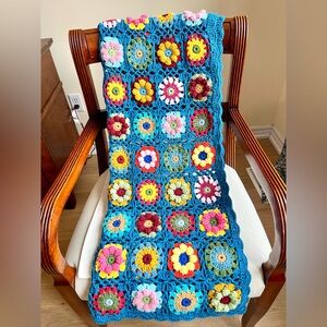 Colorful Crochet Blanket